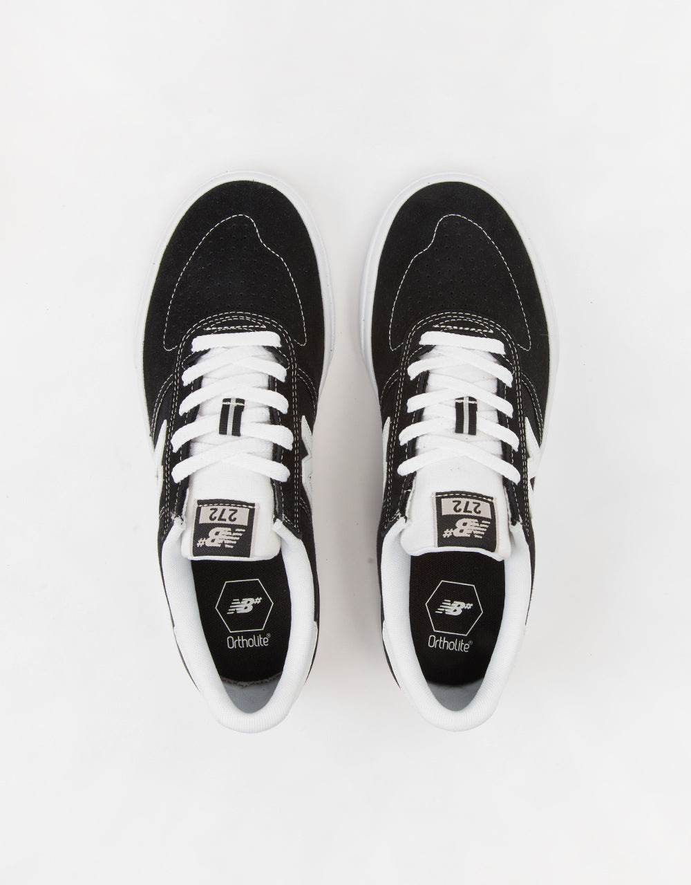 New Balance Numeric 272 Skate Shoes - Black/White/White