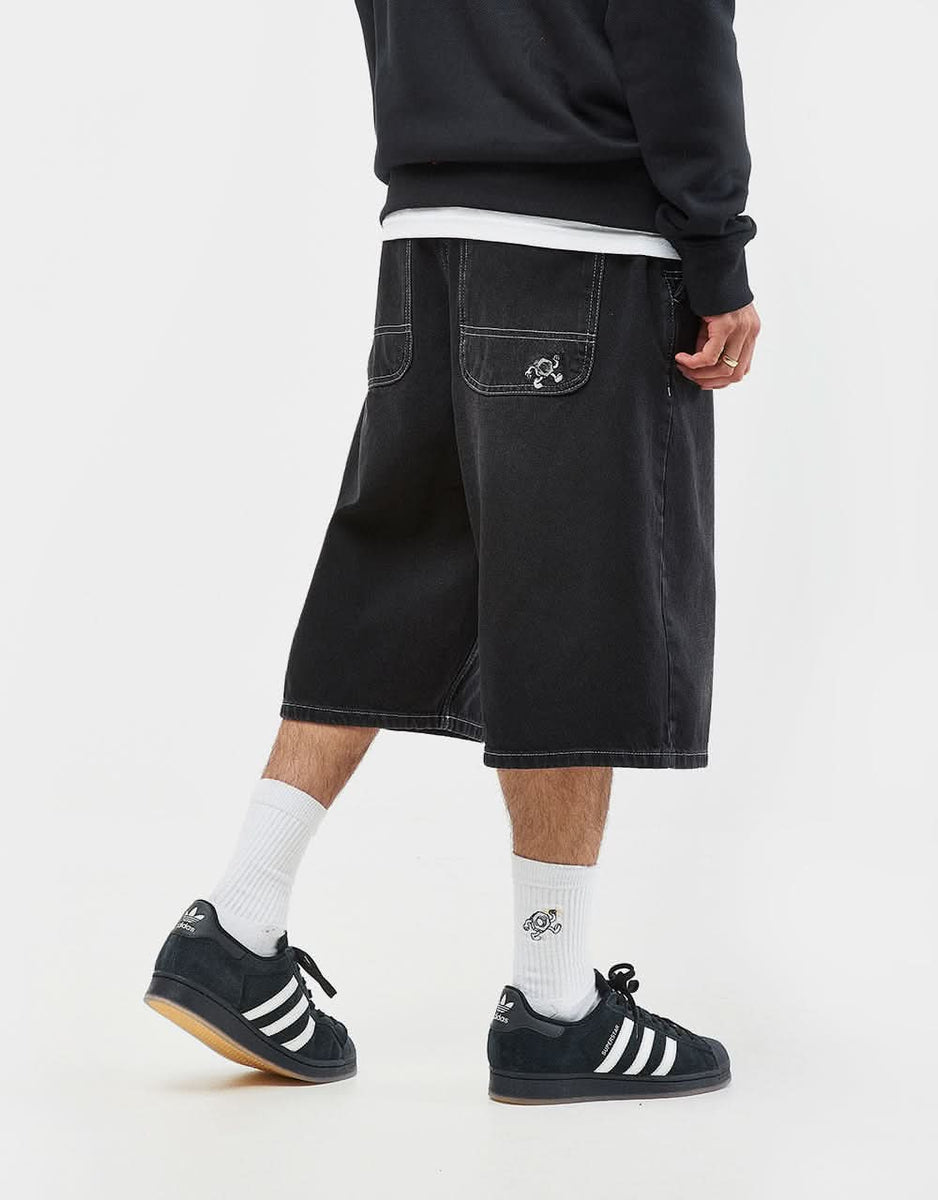 Route One Baggy Jorts XL - Washed Black