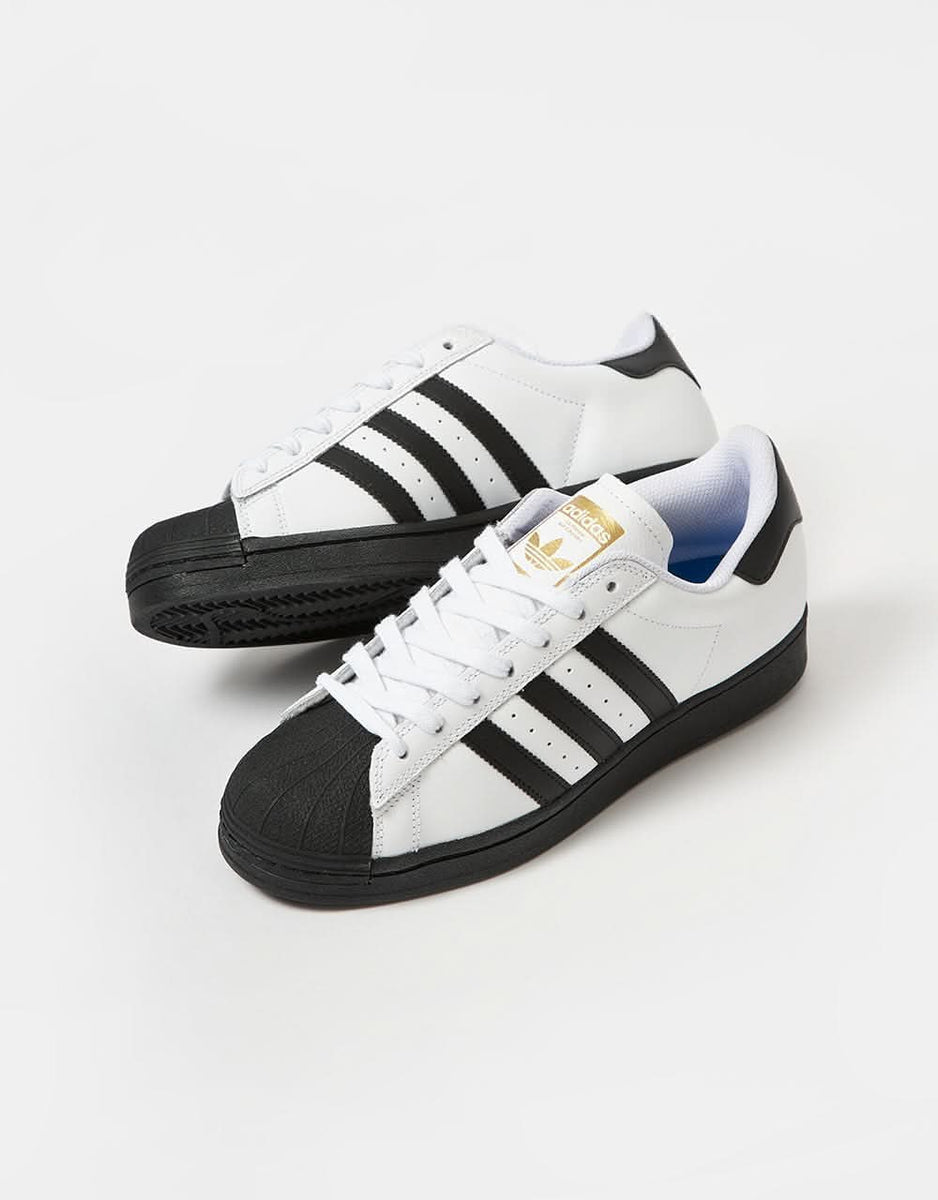 adidas Superstar ADV Skate Shoes White/Core Black/Core Black