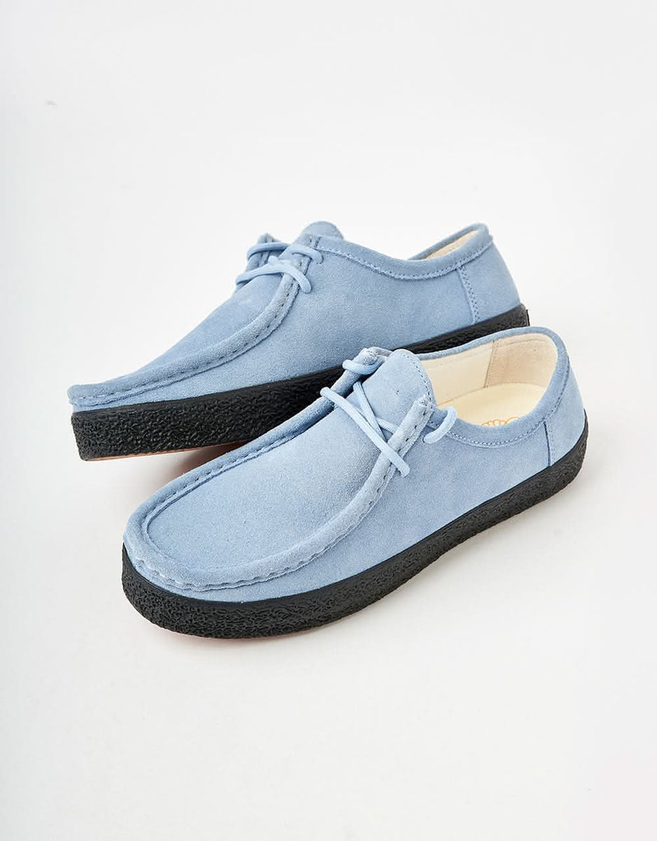 靴 LAST RESORT AB VM006-MOC SUEDE DUSTYBLUE Last Resort AB VM006 Moc Dusty Blue/Black - Orchard Skateshop
