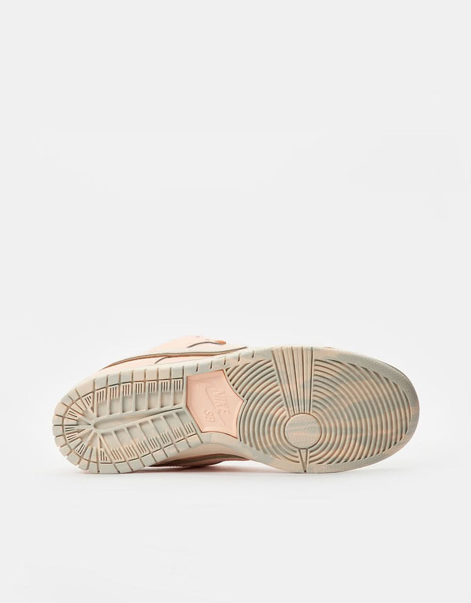 Nike SB 'Trocadero' Dunk Low Pro Premium Skate Shoes Amber Brown