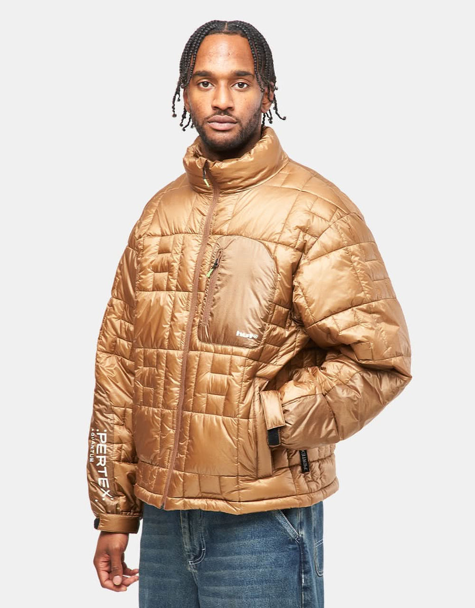 HUF Pertex Puffer Jacket - Russet – Route One