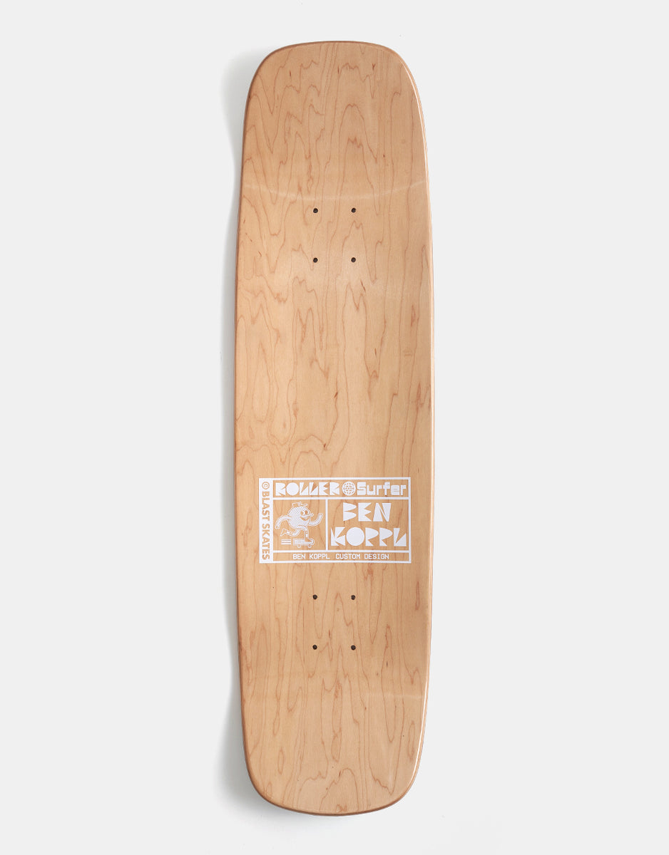 Blast Skates Koppl Roller 'Earth' Surfer Skateboard Deck - 8.5