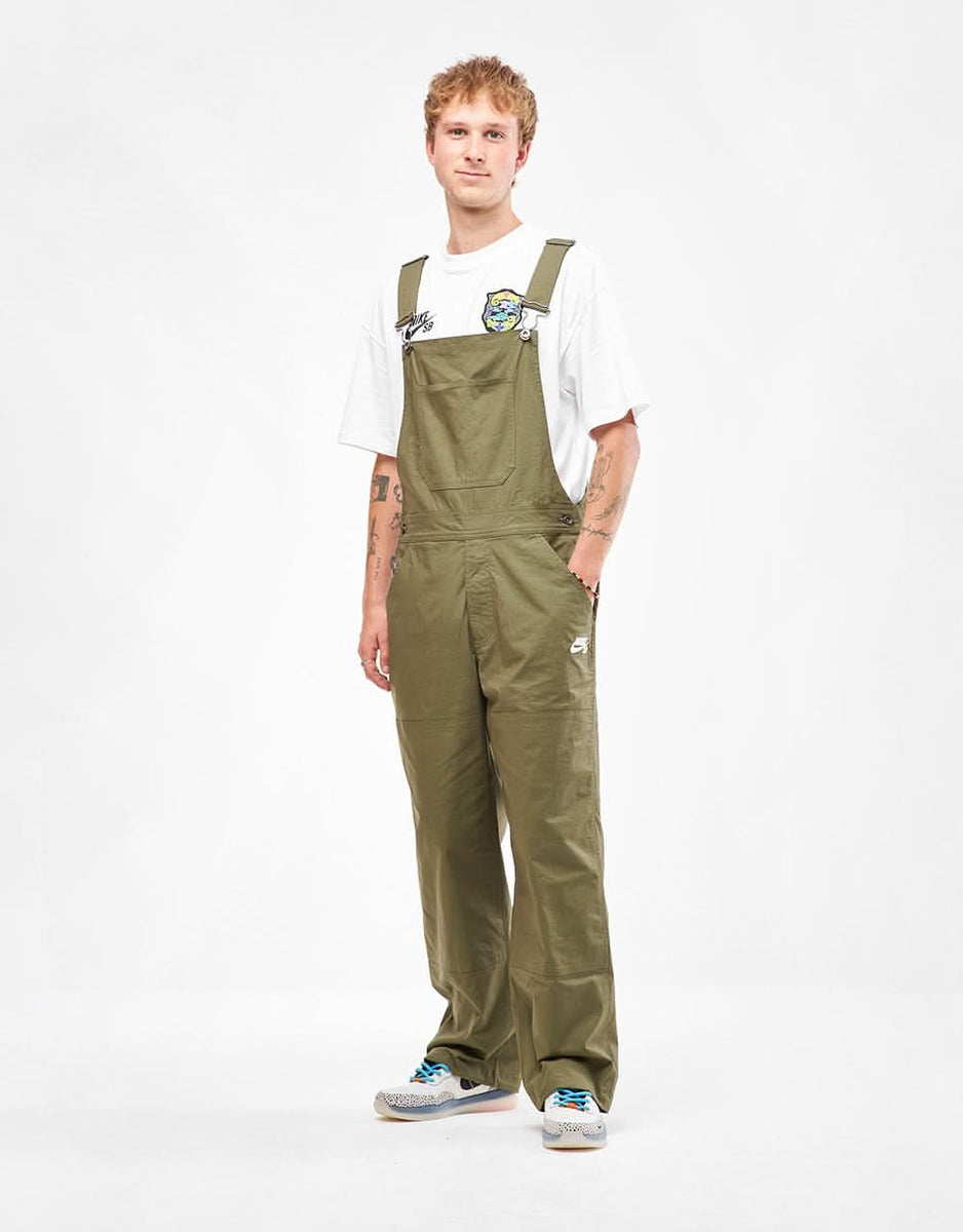 Nike SB Skate Overalls - Medium Olive/White – Route One