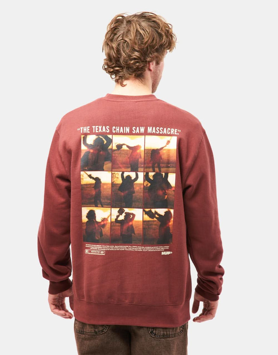 HUF x Texas Chainsaw Massacre Unparalleled Terror Crewneck