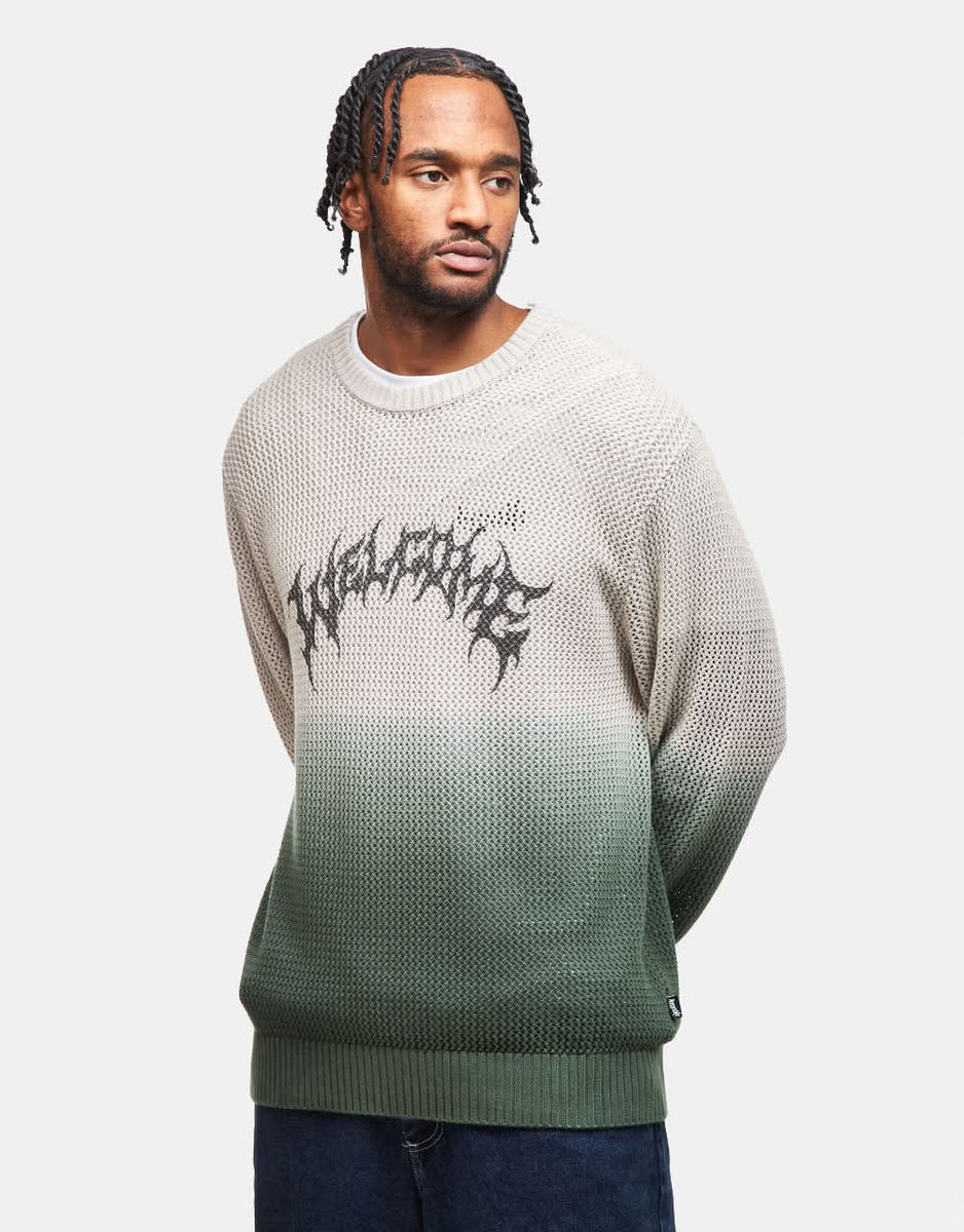 GEN_DAI ゲンダイ 24AW CREW KNIT レースアップオーバーサイズクルー