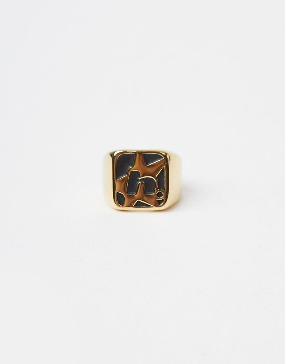HUF  H STAR RING GOLD M 新品未使用 H STAR RING - HUF Worldwide JP