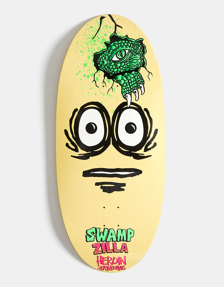 Heroin Swampy Swampzilla Skateboard Deck - 13