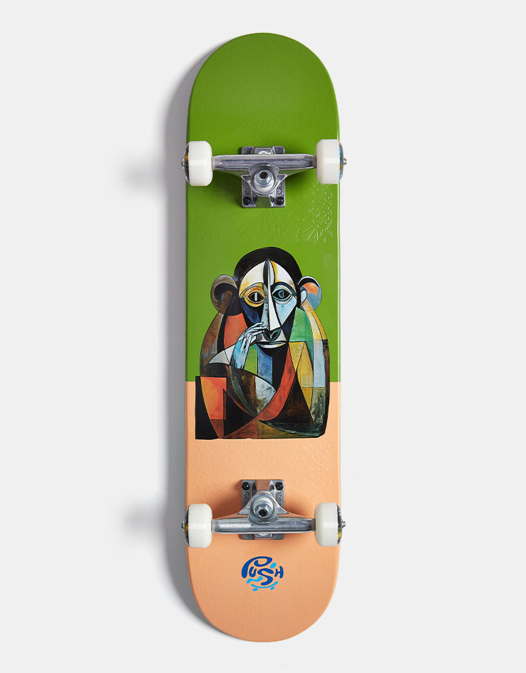 Push x Make Life Skate Life Morocco Complete Skateboard - 7.75