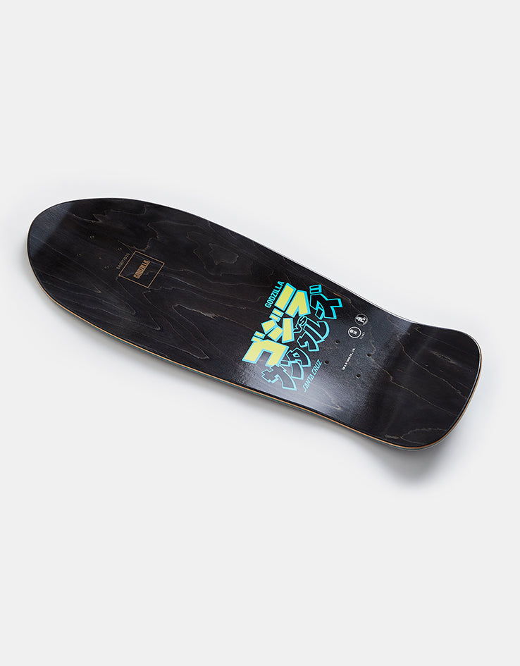Santa Cruz x Godzilla Mothra Natas Skateboard Deck - 10.538