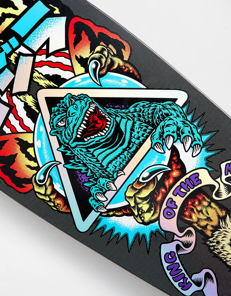 Santa Cruz x Godzilla Mothra Natas Skateboard Deck - 10.538