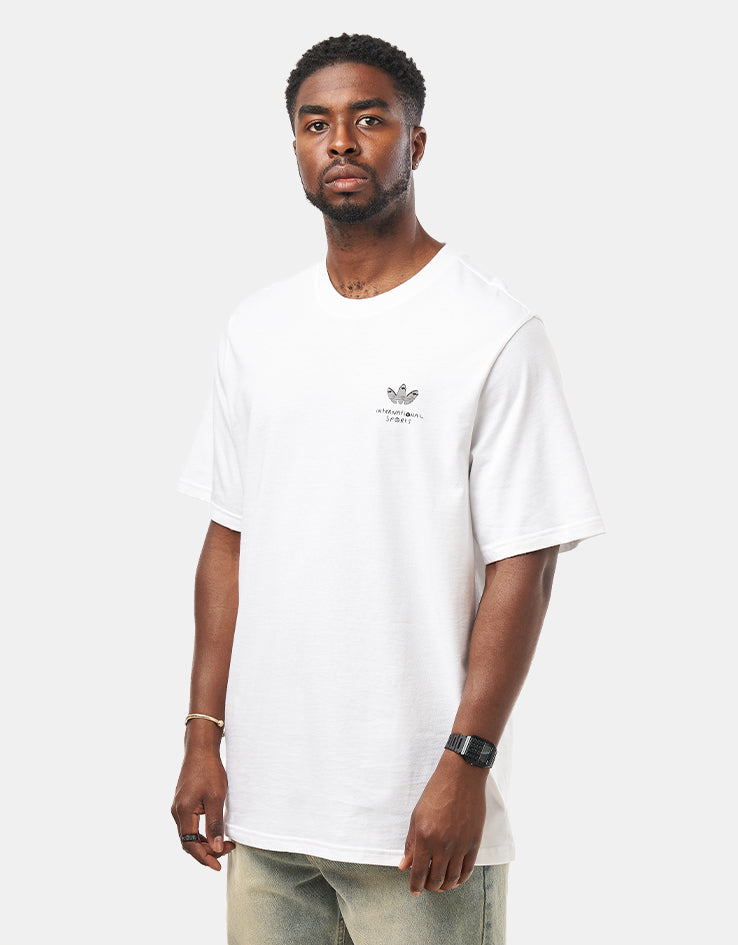 adidas x Henry Jones Trash T-Shirt - White – Route One
