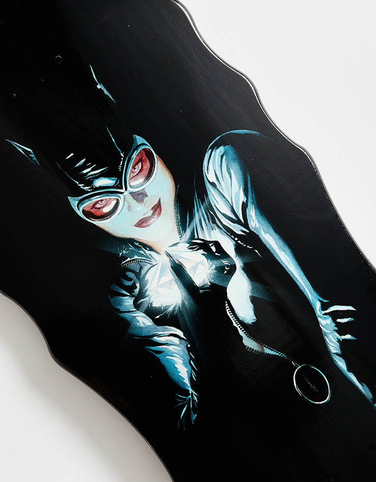 Welcome x Batman Catwoman 'Shadow Series' on Widow Skateboard Deck