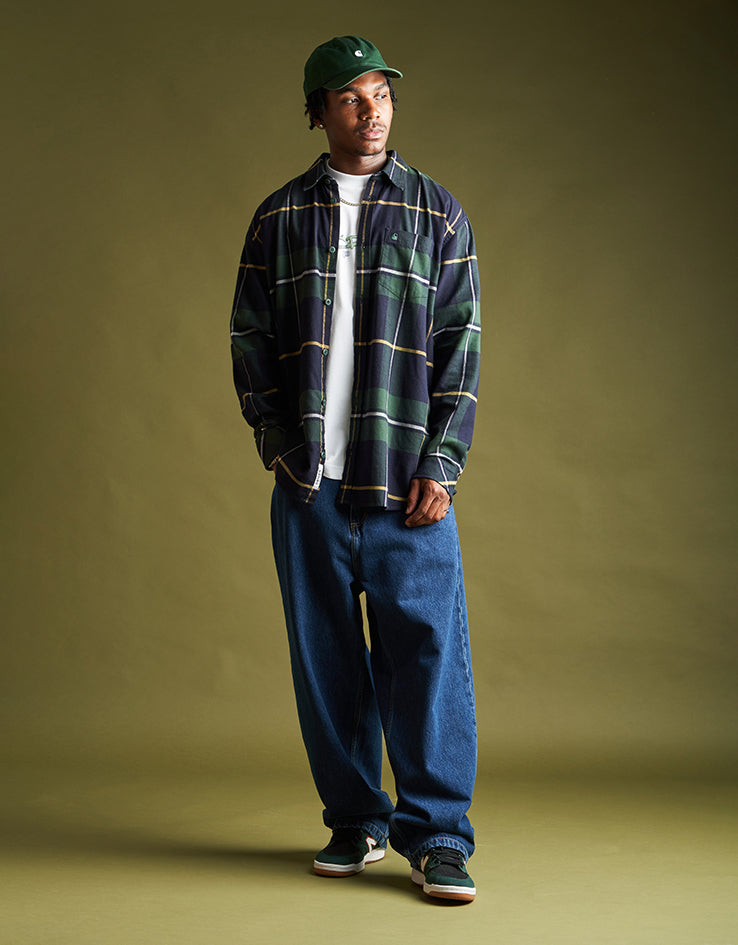 パンツ BRANDON PANT Blue (stone washed) L Carhartt WIP Brandon Pant - Blue (Stone Washed) | Route One