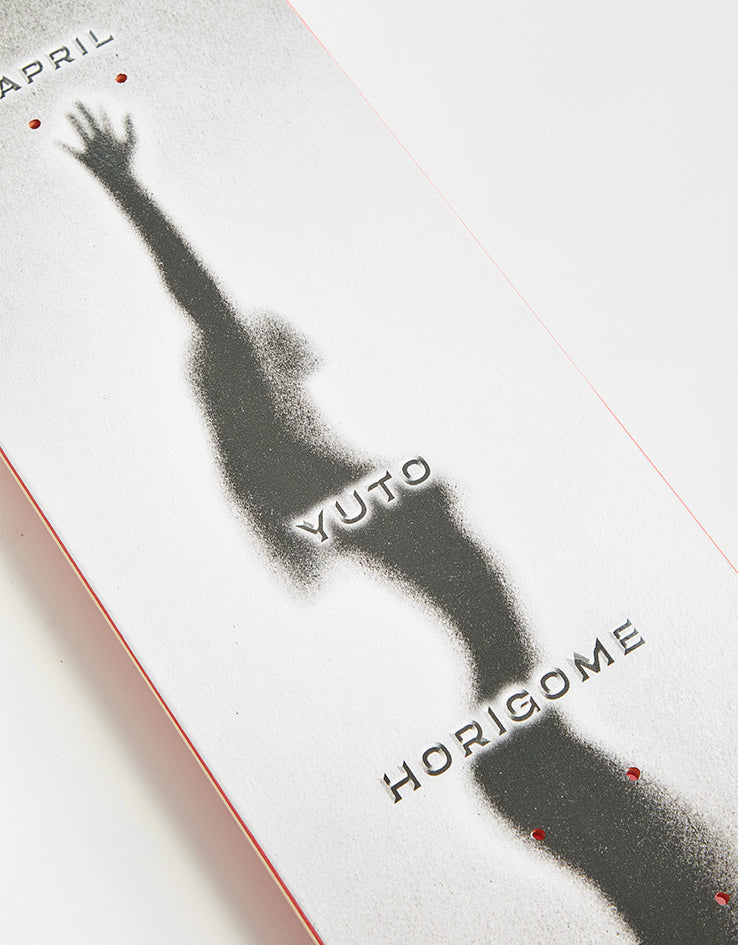 April Skateboards Yuto Horigome Fade Skateboard Deck - 8.25