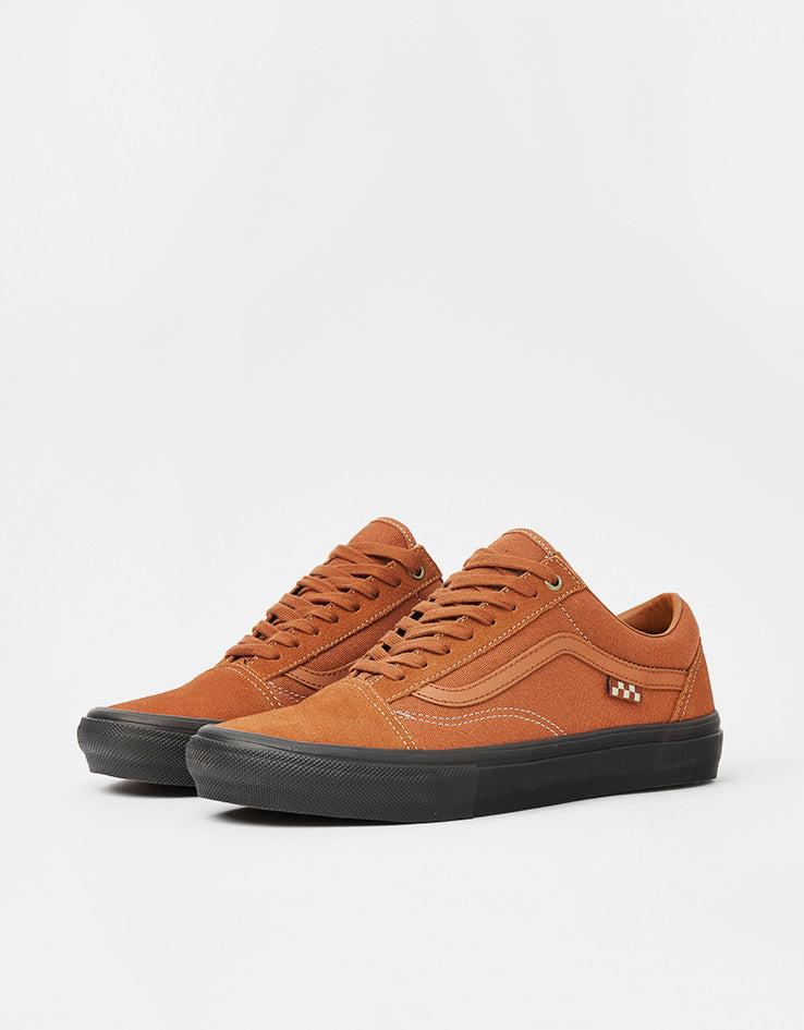 Vans Skate Old Skool Shoes - Sienna/Chocolate – Route One