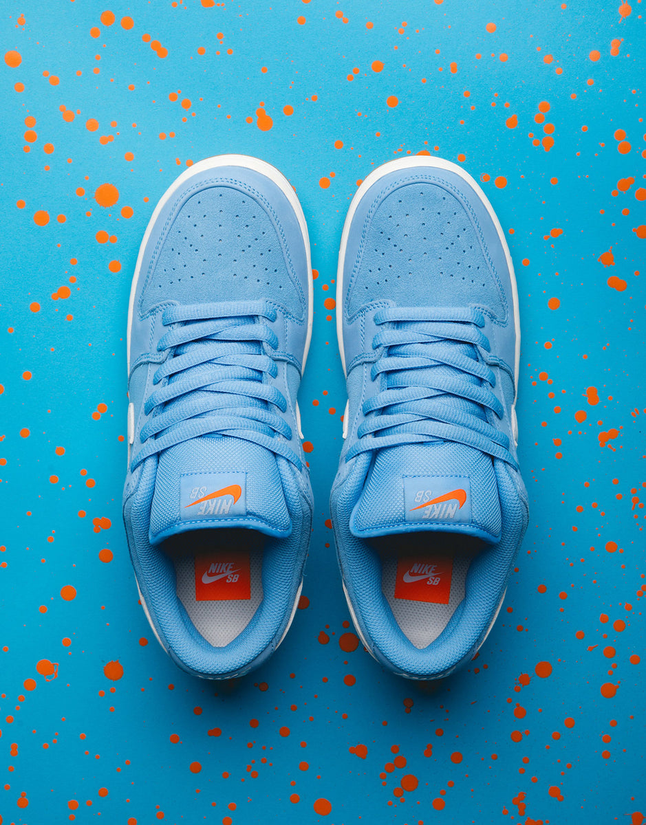 University Blue Nike Orange Label Skate Shops Nike SB Orange Label