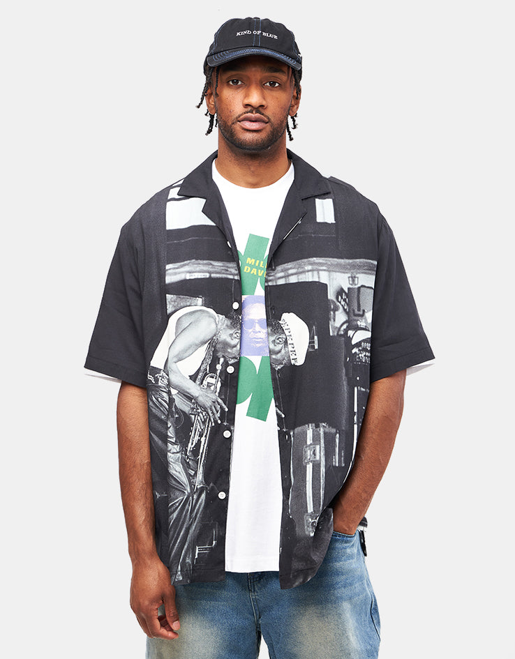 【BUTTER GOODS】 Savoy Rayon S/S Shirt - Black Savoy Rayon S/S Shirt, Black – Butter Goods USA