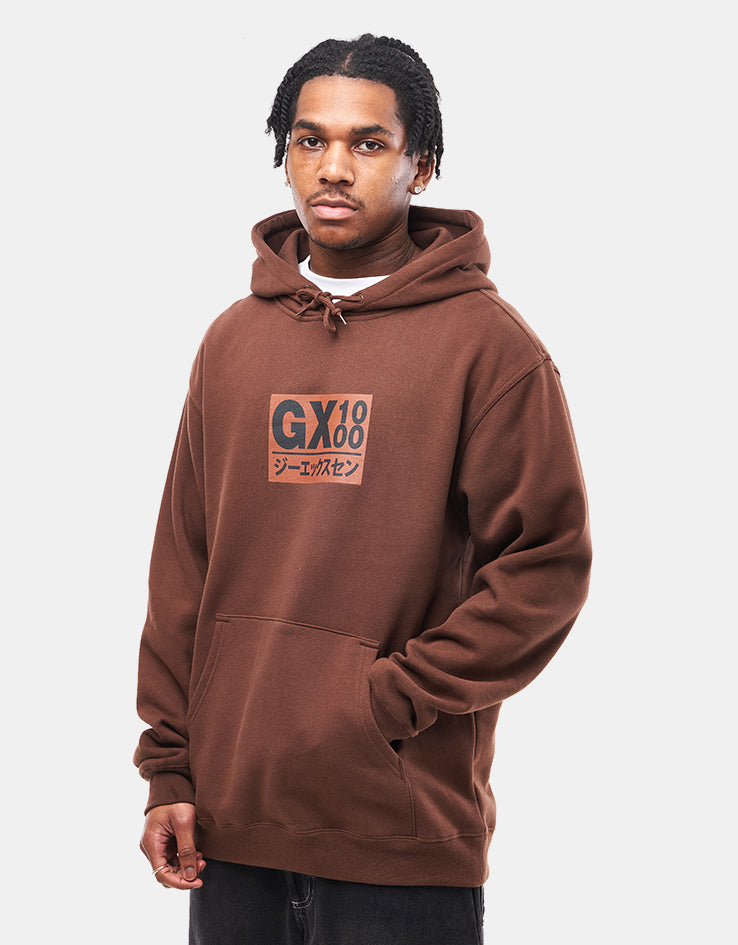GX1000 Japan Pullover Hoodie - Brown – Route One