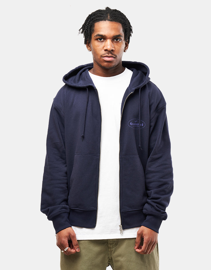 Gramicci Climbing Equipment Zip Hoodie - Navy – Route One