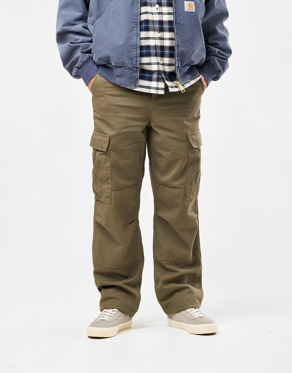 Carhartt WIP Regular Cargo Pant - Dollar Green (Garment Dyed