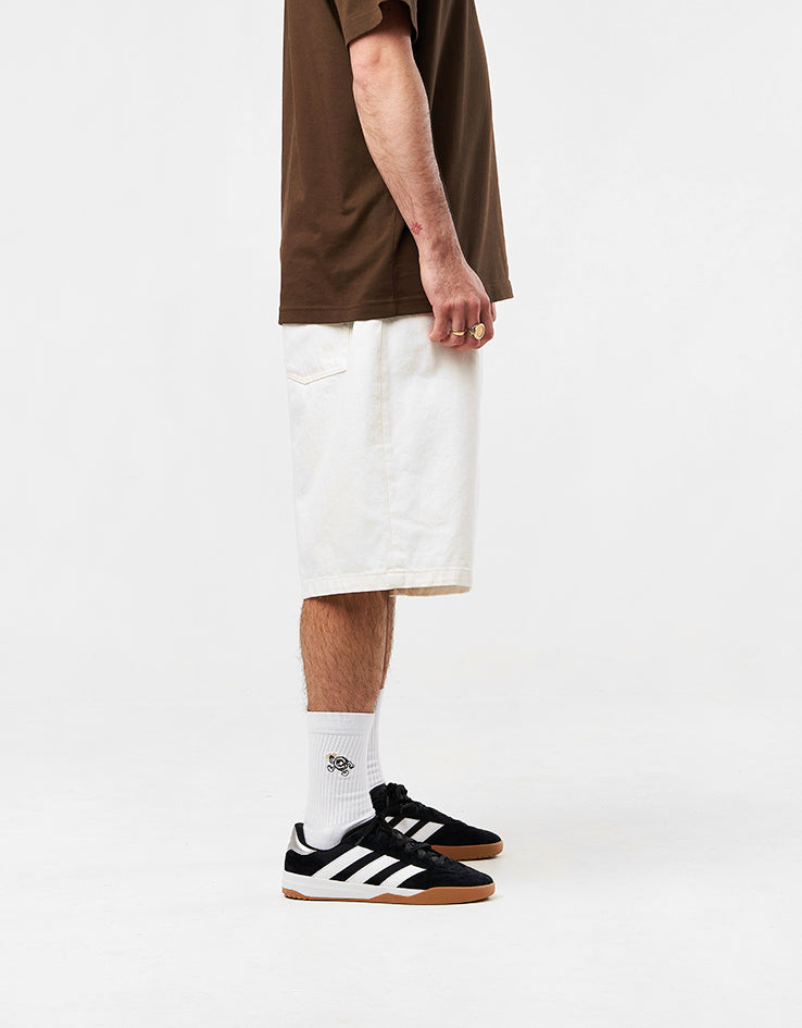 Carhartt WIP Brandon Shorts - White (Rinsed) – Route One