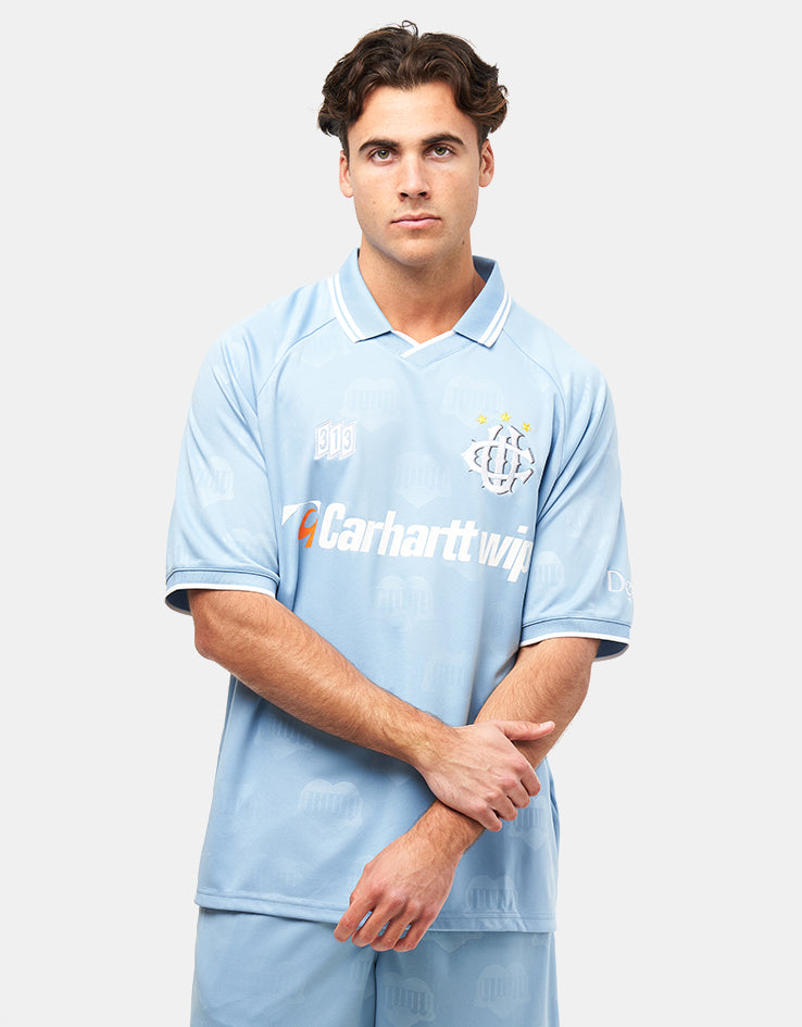 Carhartt WIP Hartt Football T-Shirt - Heart Train Jacquard