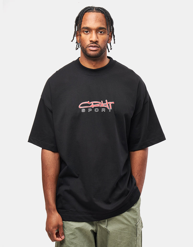 ★ドイツ発*carhartt WIP*新作*Lyntos Tシャツ/BLACK★ Carhartt WIP Lyntos T-Shirt Black | BONKERS