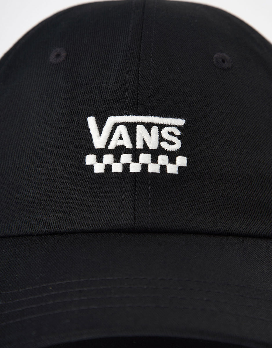Vans Court Side Curved Bill Jockey Cap - Black – Route One