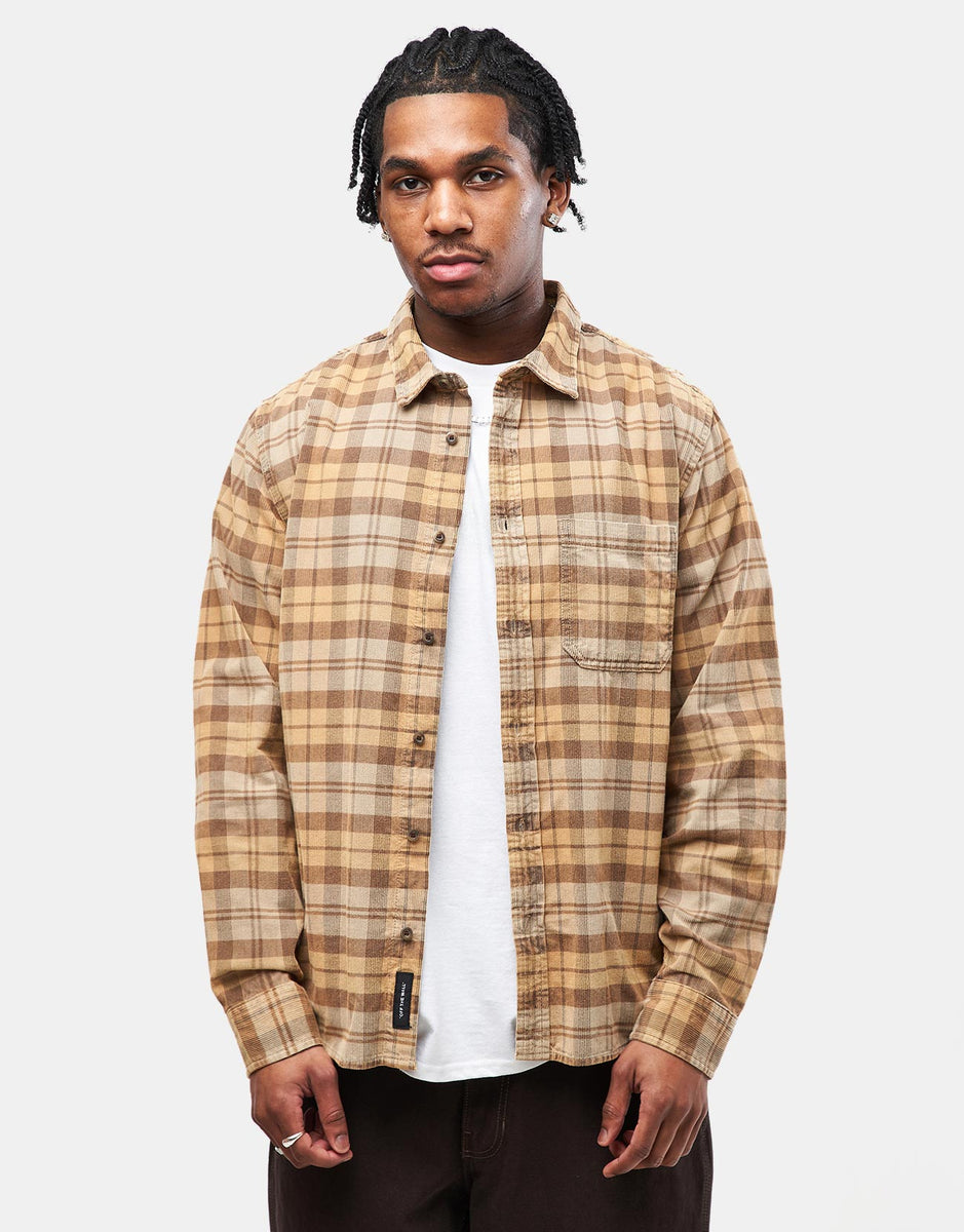 Vans Nate Corduroy L/S Shirt - London Fog – Route One