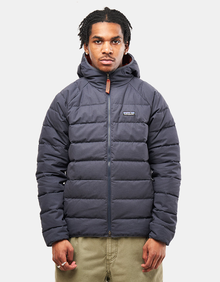 Patagonia Cotton Down Jacket Smolder Blue – Route One