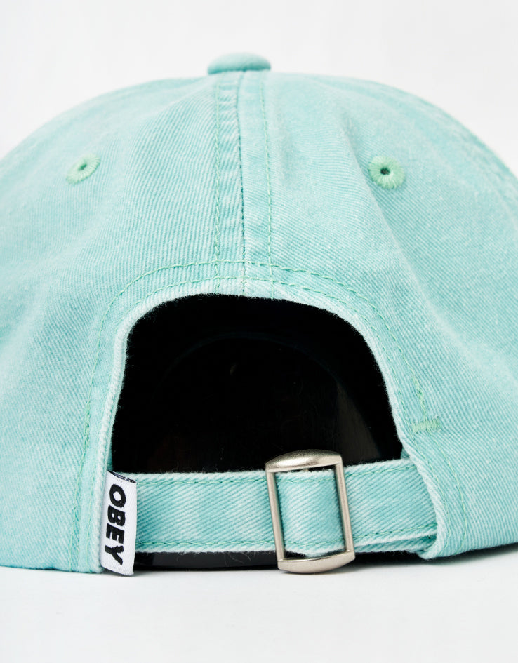 Obey Pigment Obey Studios 6 Panel Strapback Cap - Pigment Surf