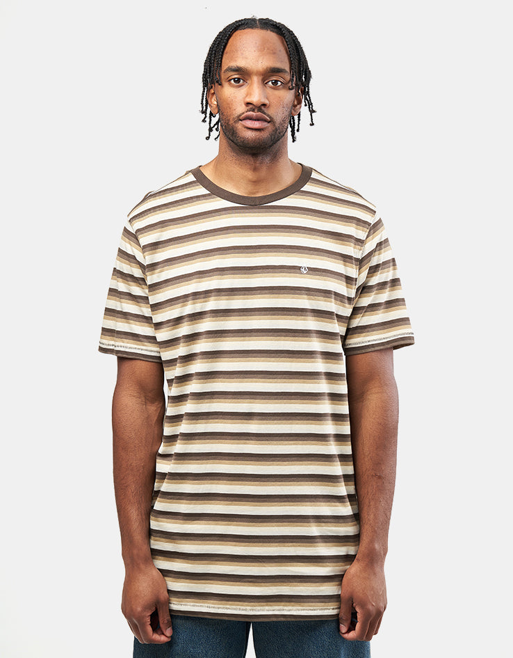Débardeur Rayé Volcom Level Stone Pour Homme - Coupe Moderne, Coton Confortable, Idéal Sport Et Loisirs - 4