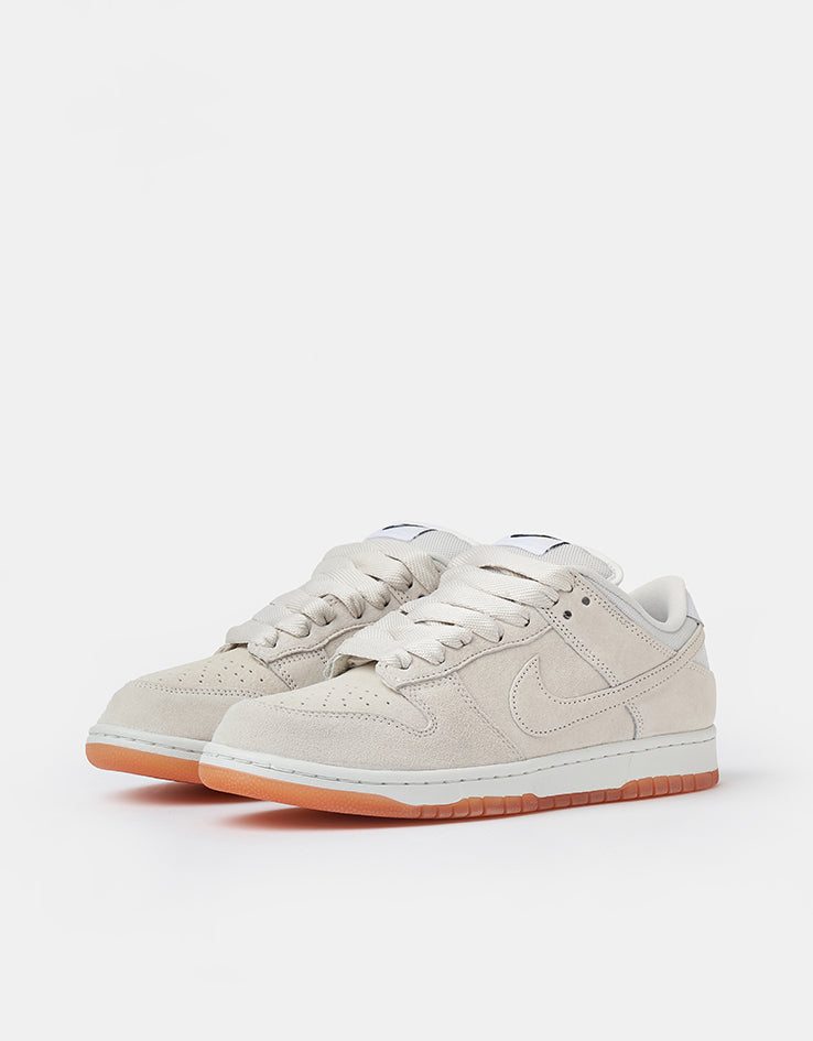 Nike SB Dunk Low Pro B Skate Shoes - Pale Ivory/Pale Ivory-Summit