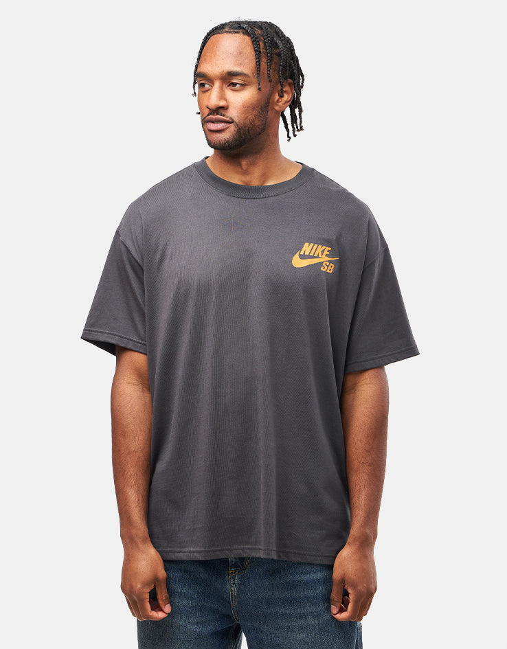 Nike SB Logo T-Shirt Dark Smoke – Route One