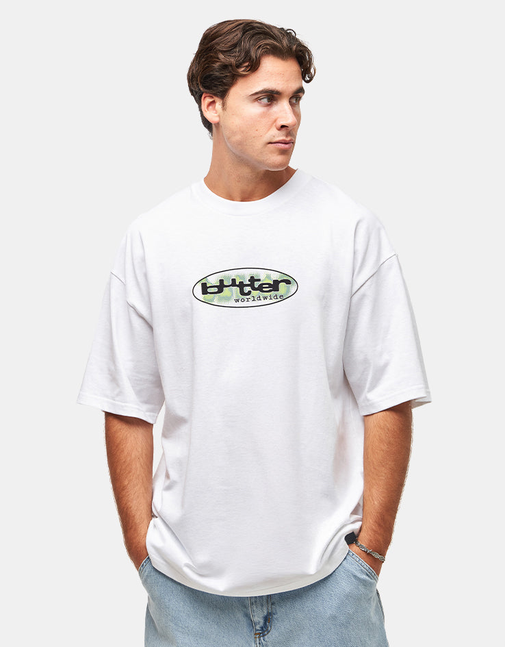 Butter Goods Vortex T-Shirt - White – Route One