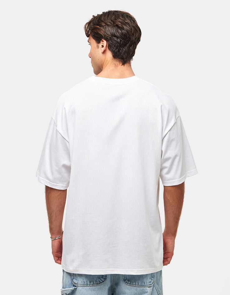 【BUTTER GOODS】 Vortex Tee, White Butter Goods Vortex T-Shirt - White – Route One