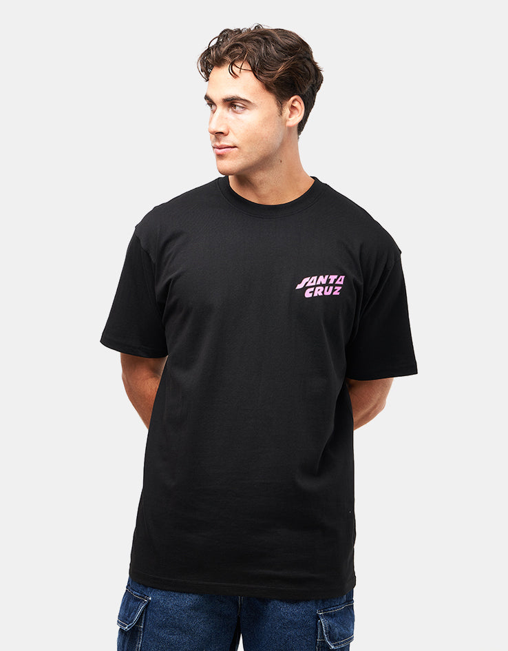 Santa Cruz Grabke All Around Stack T-Shirt - Black – Route One
