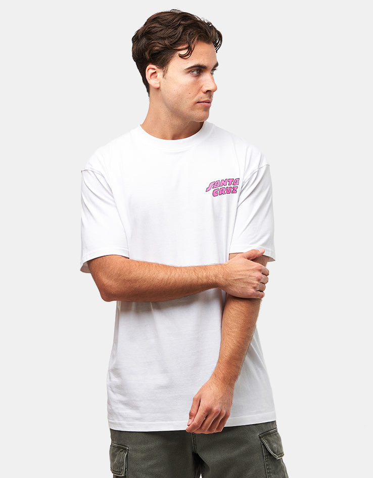 ★Santa Cruz Grabke All Around T-Shirt 関税込★ Santa Cruz Grabke All Around Stack T-Shirt - White – Route One
