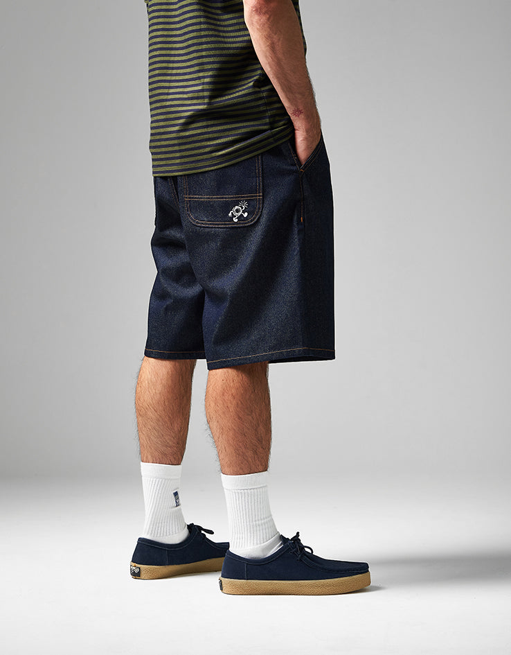 Route One Super Baggy Jorts | Raw Denim