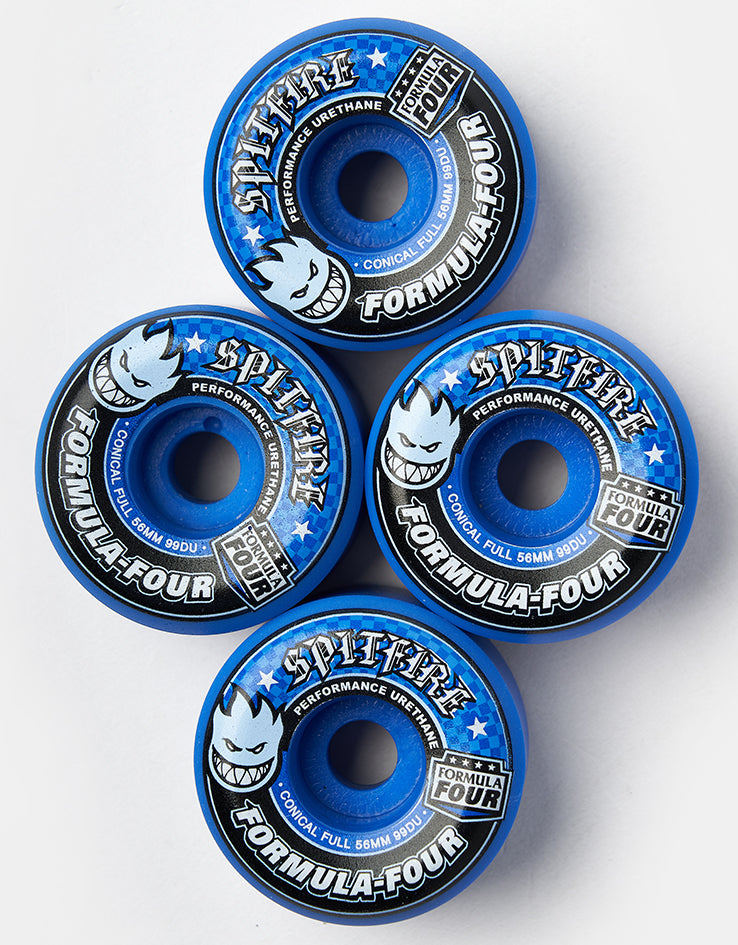Spitfire Formula Four 99D コニカルホイール 56mm SPITFIRE WHEELS FORMULA FOUR OG CLASSICS 99D BLACK (56MM