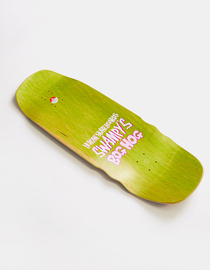 Heroin Swampys Bog Hog Skateboard Deck - 10.75” – Route One