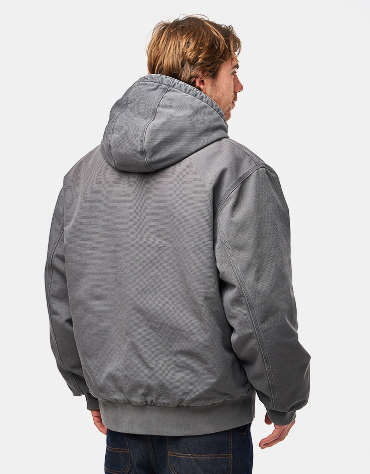 Carhartt WIP OG Active Jacket - Graphite 'Stone Canvas' (Winter