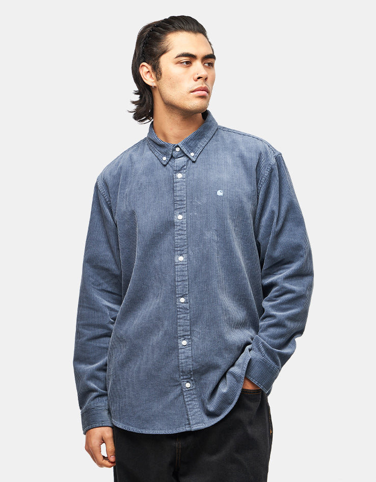MADISONBLUE  ＭＡＤＩＳＯＮ　Ｌ／Ｓ　ＳＨＩＲT MADISON L/S SHIRT MESSAGE | SHIRT/BLOUSE | MADISONBLUE