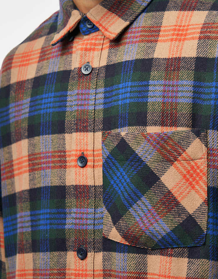 Carhartt WIP L/S Dern Shirt - Dern Check/Sycamore Tree – Route One