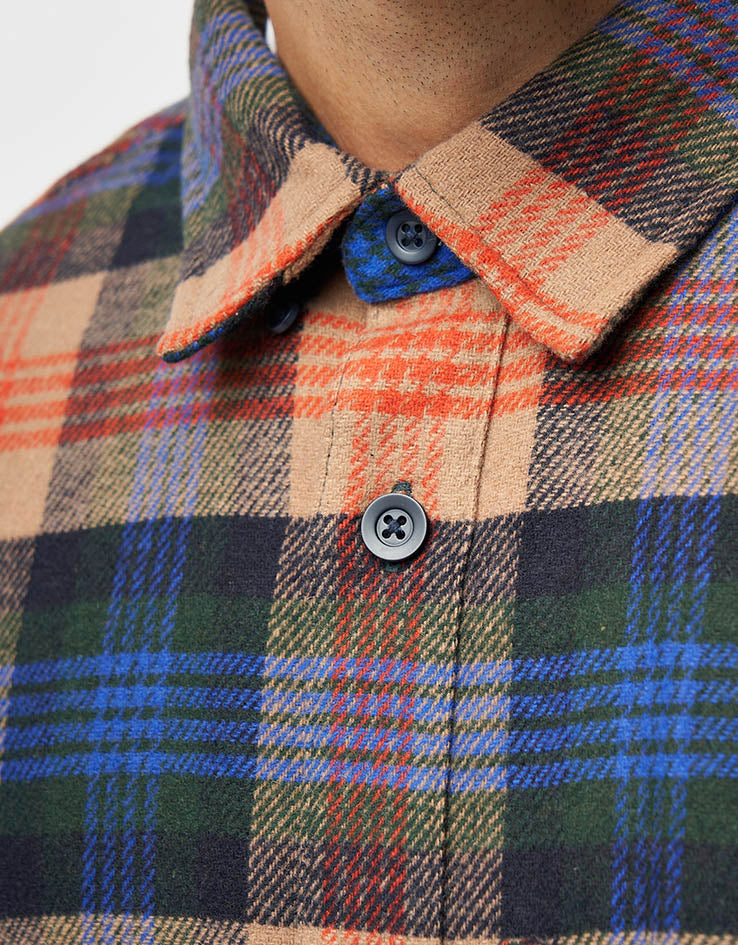 Carhartt WIP L/S Dern Shirt - Dern Check/Sycamore Tree – Route One