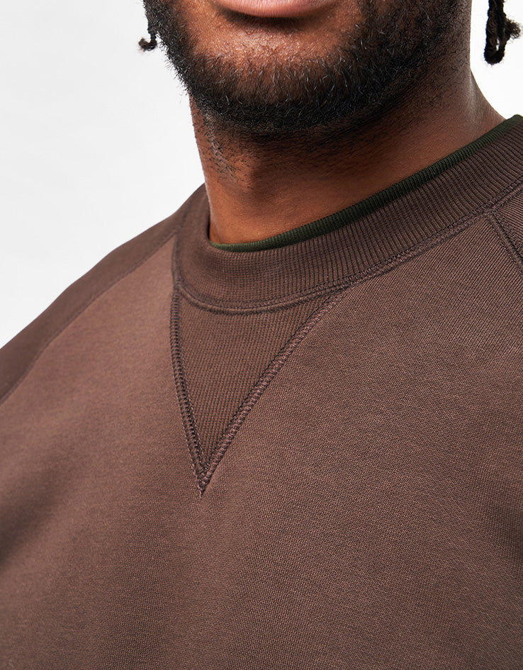 carhartt tobacco sweatshirt Carhartt WIP Chase Sweatshirt