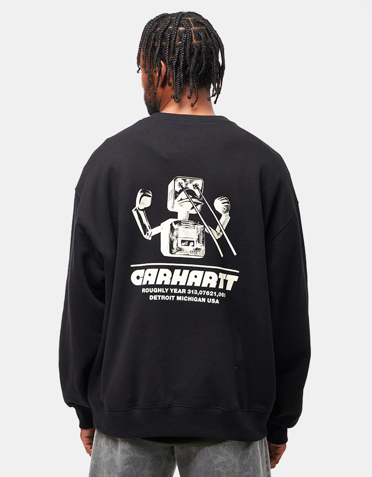 Carhartt WIP Wiptopia Sweatshirt - Black – Route One