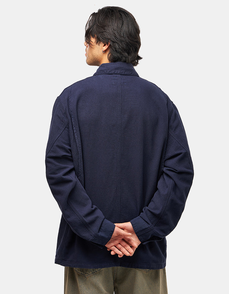 Carhartt WIP Walter Chore Coat - Dark Navy (Garment Dyed) – Route One