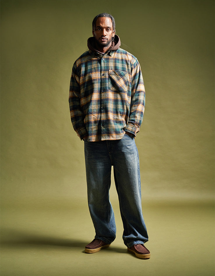 Carhartt WIP Brandon Pant - Blue (Worn Used Wash) – Route One